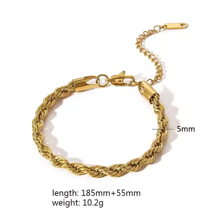 The Elemental Stack – Set of 4 Bracelets