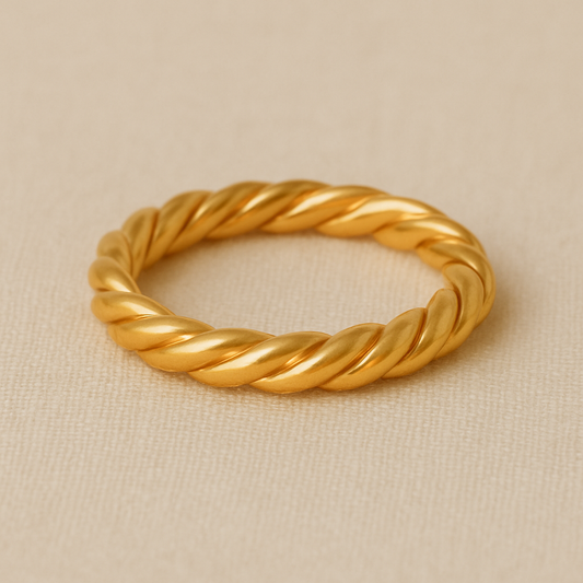 Twisted Rope Ring